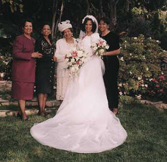 Bride and Her Family